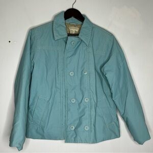 Royal Robbins Size Medium Double Breasted Lined Jacket Nylon Blend